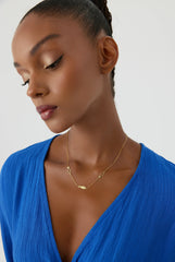 Dainty Minimalist Triple Fish Necklace