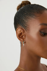 Double-Sided Fish Earrings - 925K Sterling Silver with Enamel