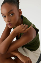 Custom Date Engraved Ring – 18K Gold-Plated Sterling Silver