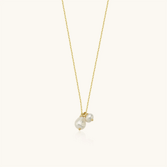 Tiny Freshwater Natural Pearl Bridesmaid Necklace
