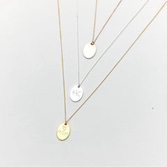 Personalized Gift for Mom Handwriting Custom Necklace Sterling Silver Necklace, Gift For Her, Birth Flower Jewelry, Floral Necklace