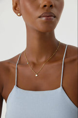 Dainty Elephant Figure Necklace