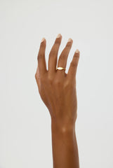 Fish Ring – 18K Gold-Plated Sterling Silver Minimalist Ring