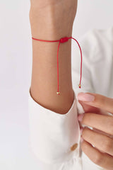 Custom Woven Letter Bracelet