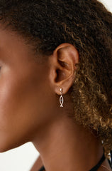 Dainty Minimalist Fish Earrings