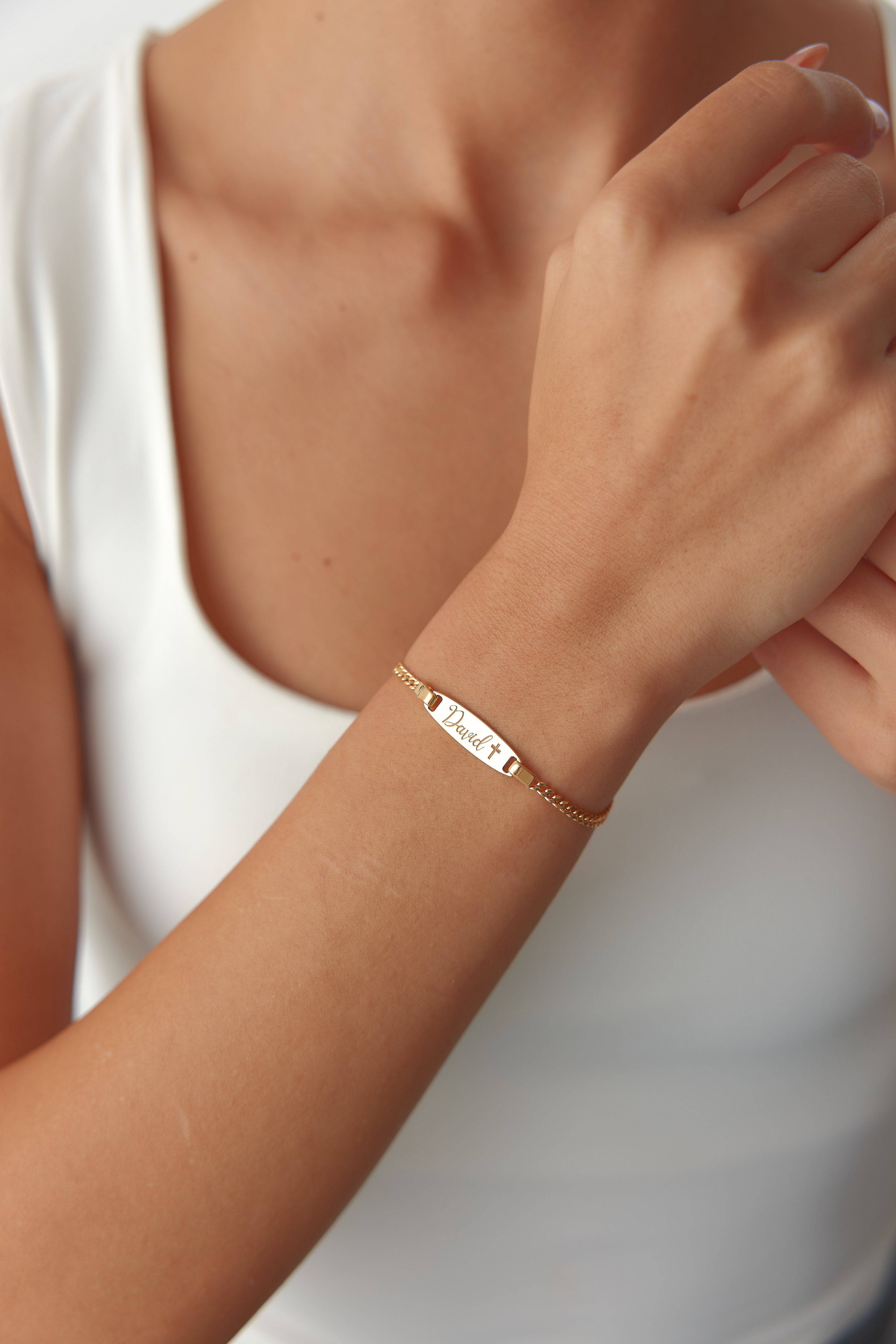 Name ID Bracelet for Kids,Baby