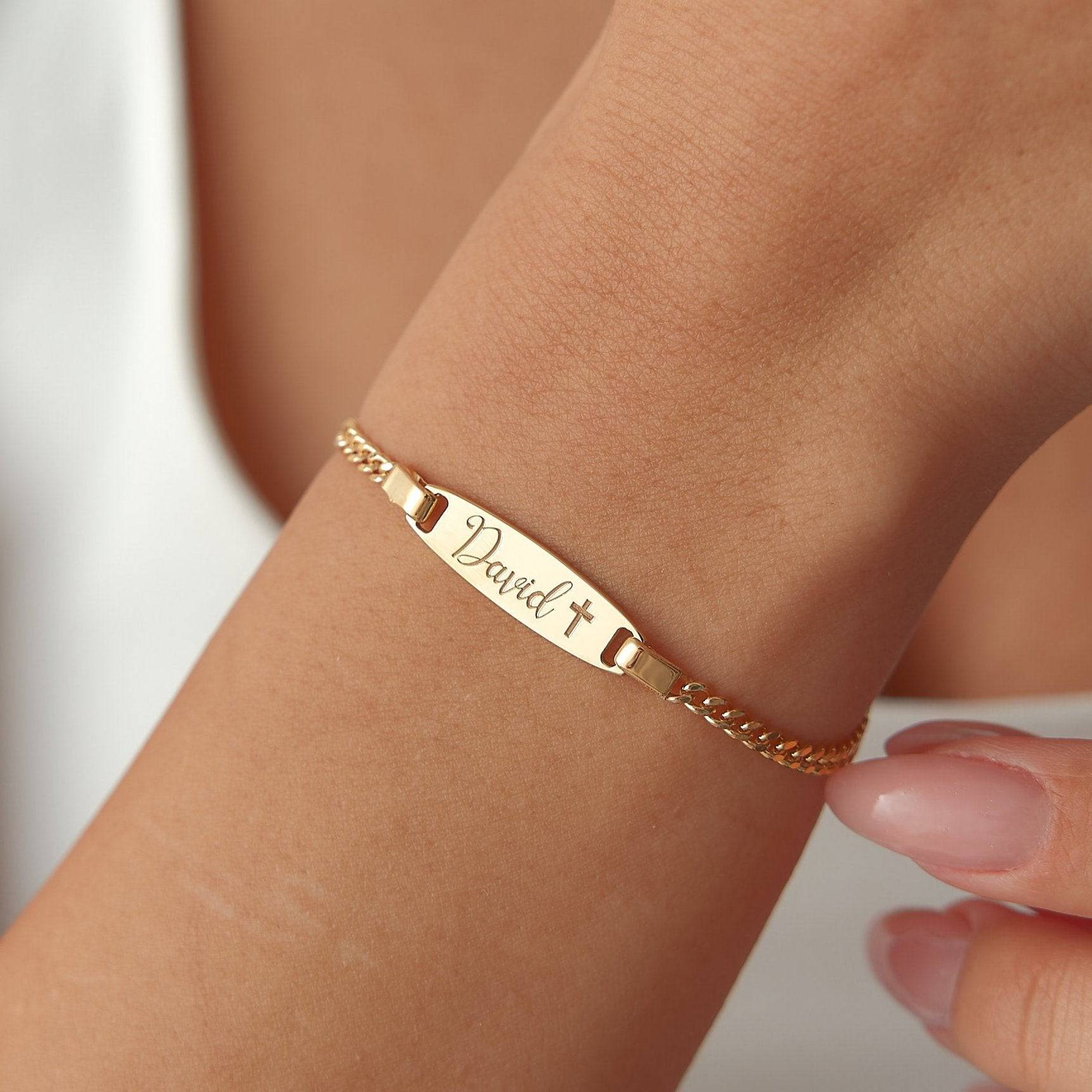 Name ID Bracelet for Kids,Baby