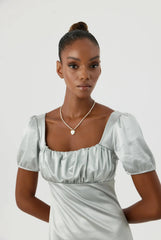 Mother of Pearl Heart Pendant Initial Necklace with Pearl Beaded, 18K Gold-Plated Sterling Silver