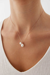 Tiny Freshwater Natural Pearl Bridesmaid Necklace